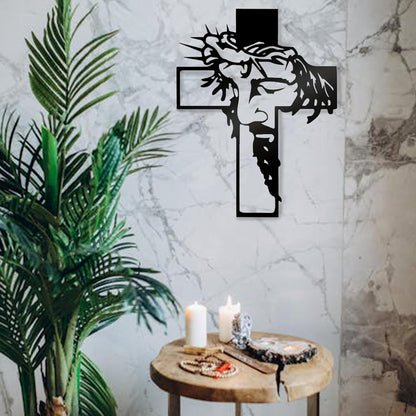 Christ Cross - Steel Sign